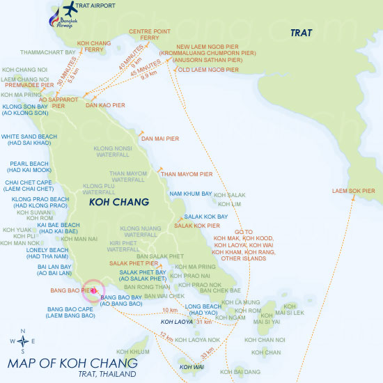 Bang Bao Sea Hut: 53 Bang Bao Bay (Ao Bang Bao), Koh Chang, Trat, Thailand