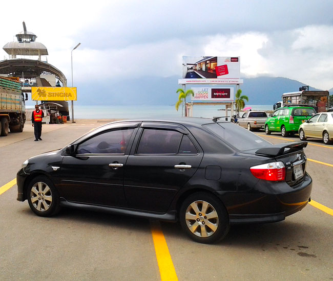 Sedan: Toyota VIOS (2-4 passengers)